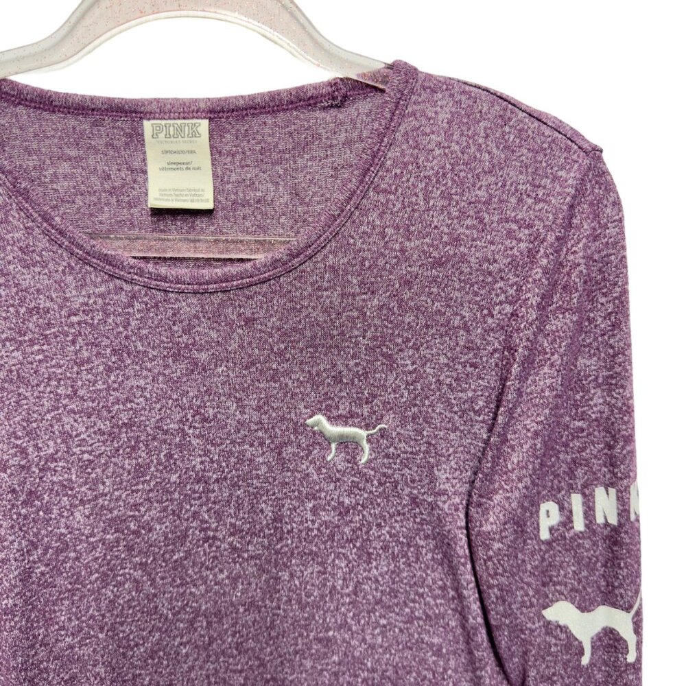 Thermal Knit Shine Bling Glitter Y2K Fitted Slinky Slim Knit Top Puppy Dog Logo - Picture 2 of 6